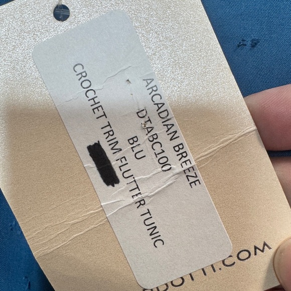 Dotti Arcadian Breeze Cover-Up Teal - Picture 7 of 11